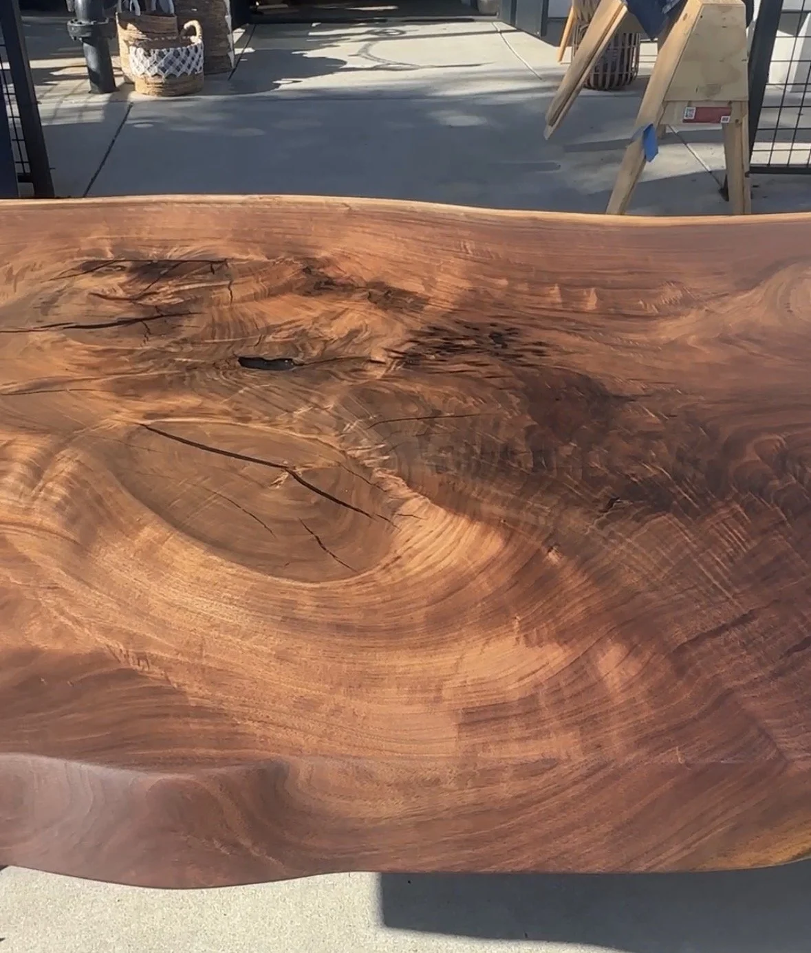 Live Edge Black Walnut Table — INDIGENOUS by La Rue